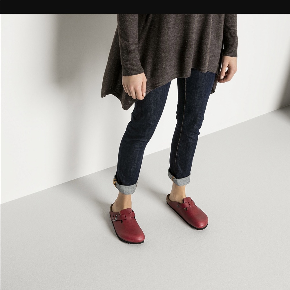 Birkenstock women's Boston style. Fall ready
