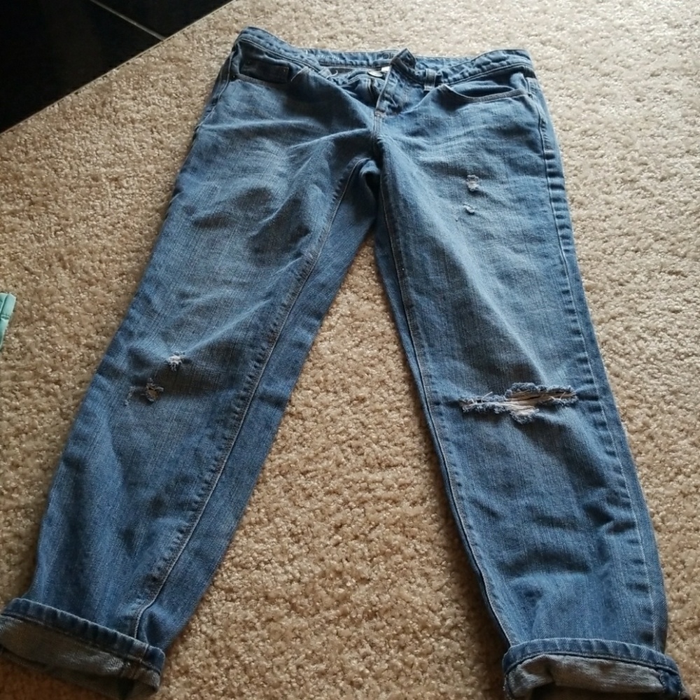 Boyfriend denim