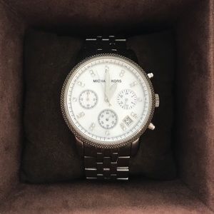 Michael Kors silver watch
