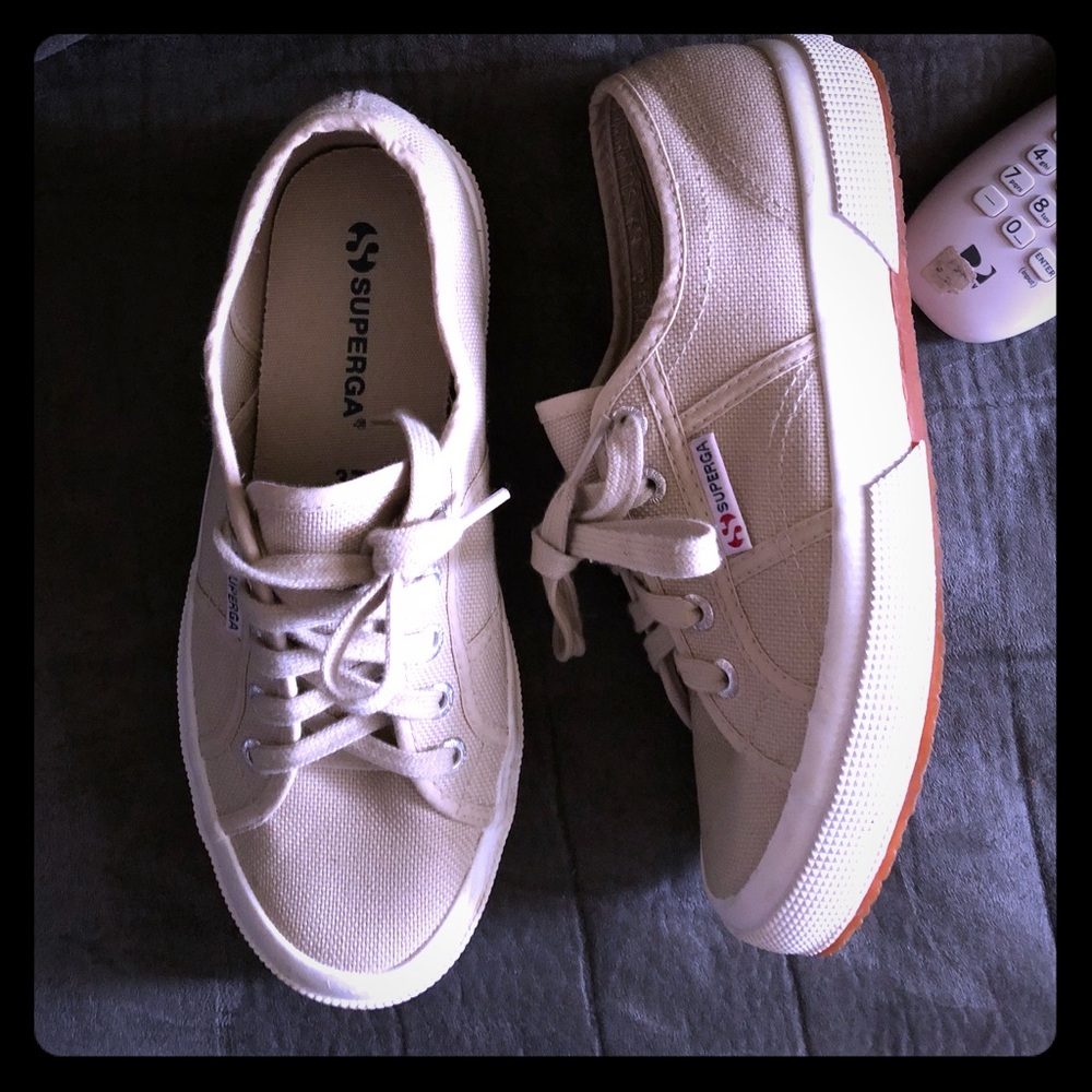 Superga Tan shoes
