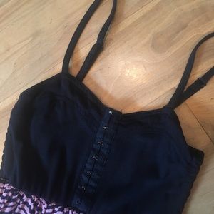 Black and pink zebra dress from Target