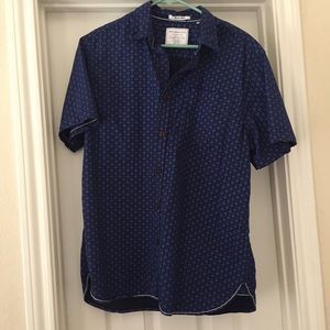 Short Sleeved Men's Button Down
