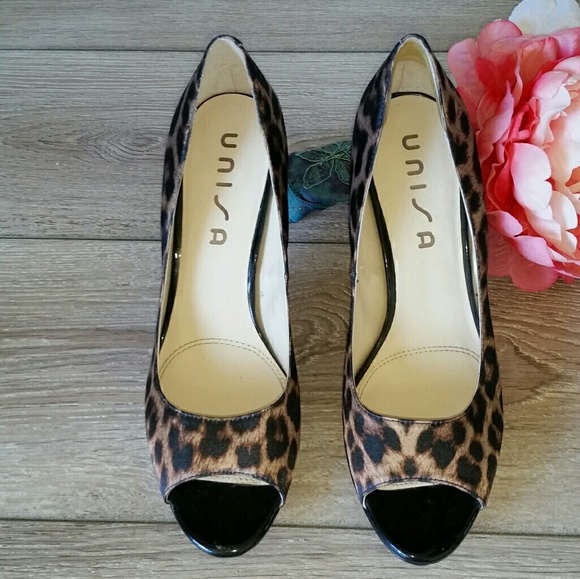 unisa leopard shoes