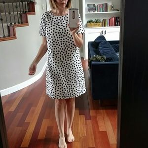 J.CREW Scatter dot dress