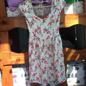 Size xs Hollister floral skater dress