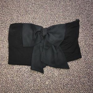 Black Bow crop top