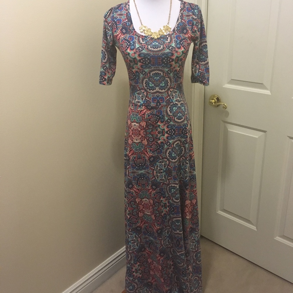 LLR Paisley Ana Maxi Dress