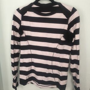 lululemon rulu striped long sleeve