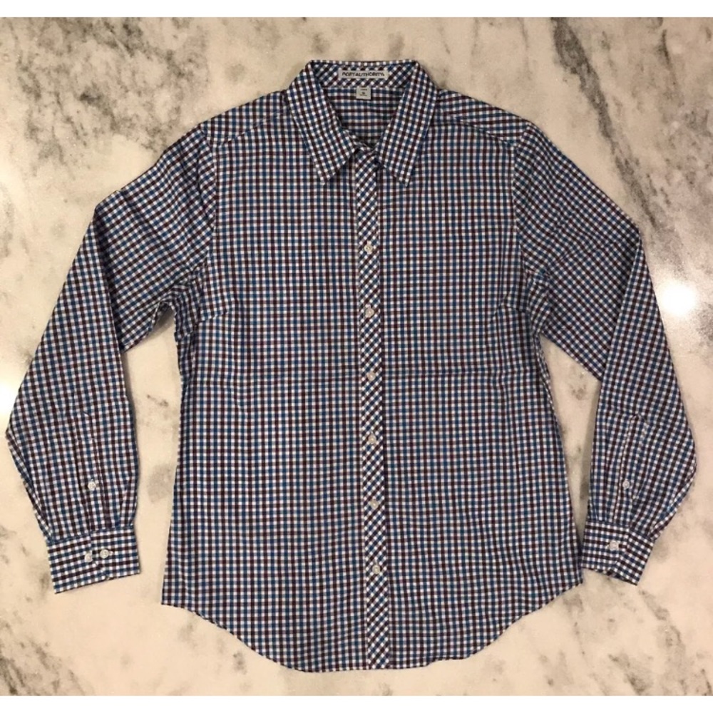 Classic Button-up Small Check