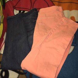 American Eagle jegging bundle of 2 both size 8