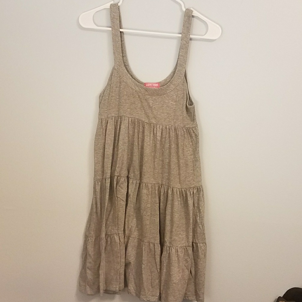 PINK gray dress