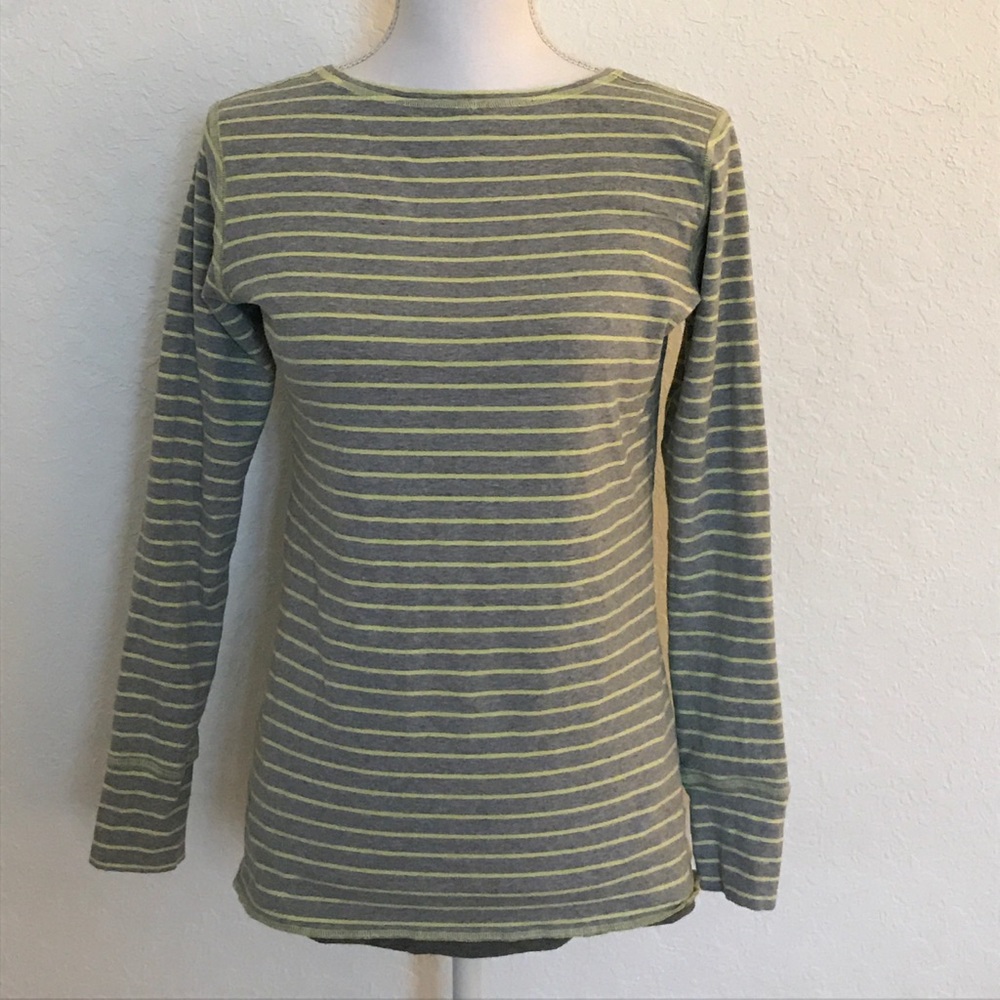 Lululemon reversible long sleeve stripe top