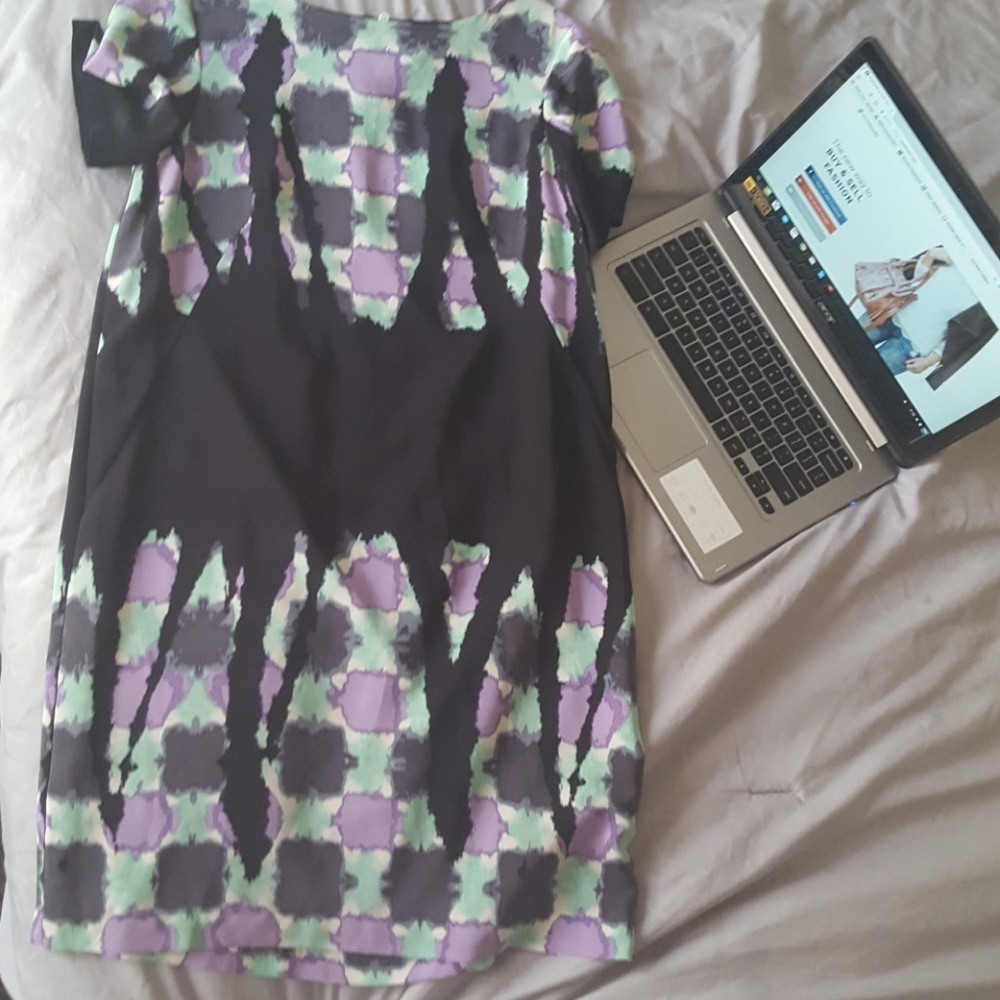 Barely worn, 100% silk Tibi dress ($425)
