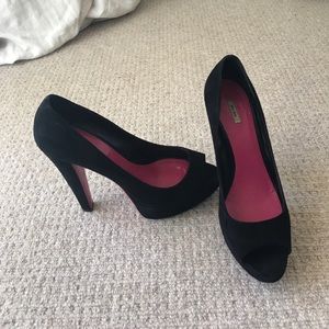 Miu Miu Suede Heels