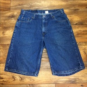 Levis 569 mens denim shorts Loose Fit HUSKY 34W