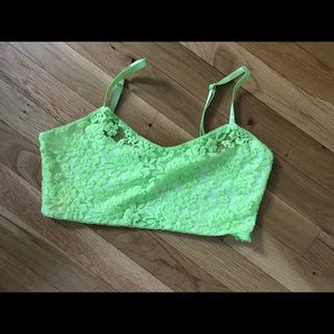 Lime Green Bandeau