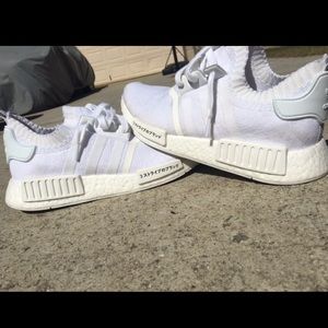 White adidas sneakers