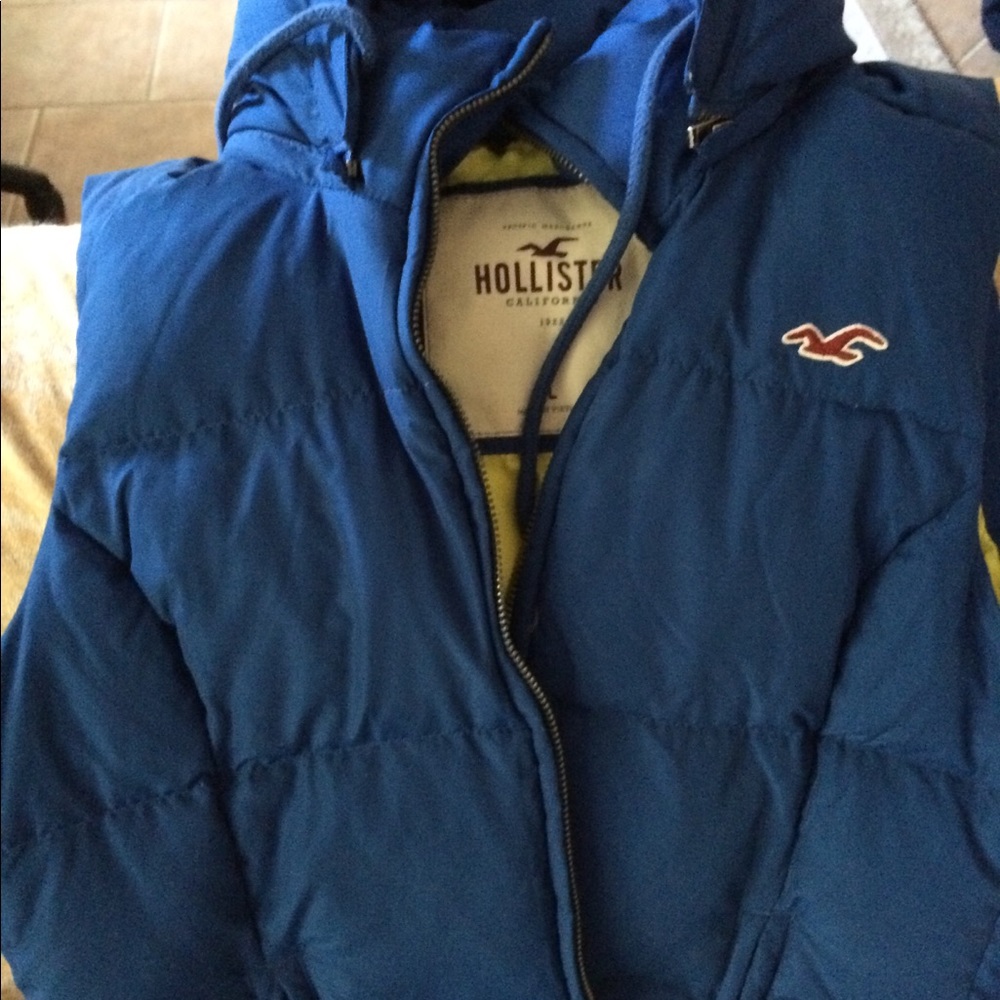 Hollister winter vest!