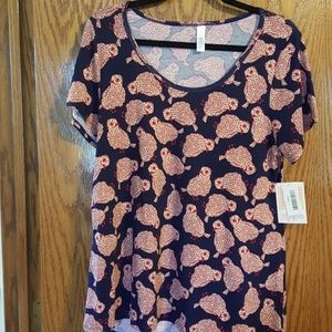 Large Lularoe Classic T.  Nwt