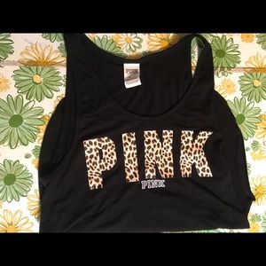 Victoria's Secret Pink Leopard Print Loose Tank