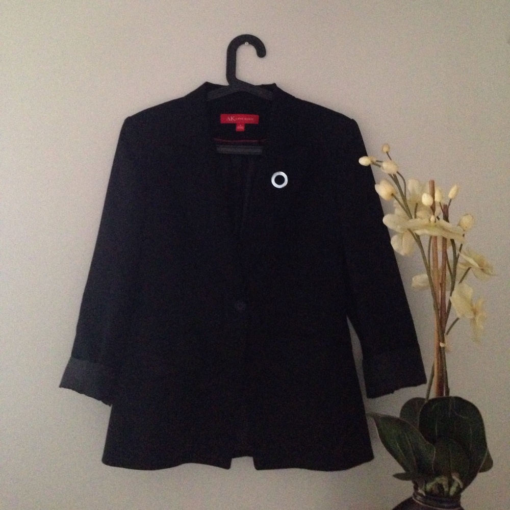 ANNE KLEIN Standard Black Blazer