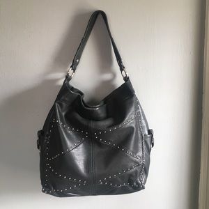 Brian Makowsky leather shoulder bag