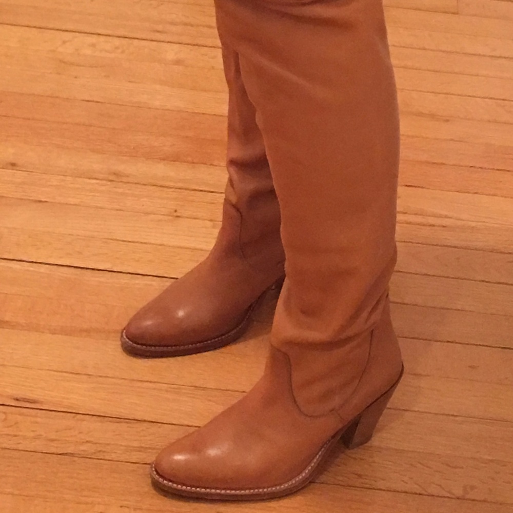 Sendra Cowboy leather over the knee boots 7-7.5