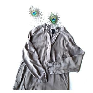 H&M flowy peasant top