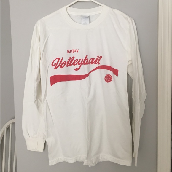 Tops - Enjoy Volleyball Long Sleeve Tee