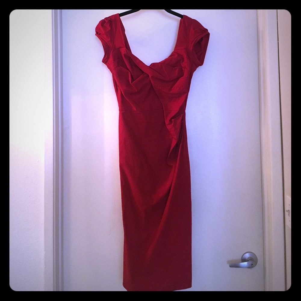 Billion Dollar Baby Stop Staring Red Dress