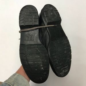 Paul Green Shoes - Paul Green Metallic Lace Up Combat Boots Paul Green Shoes - Paul Green Metallic Lace Up Combat Boots