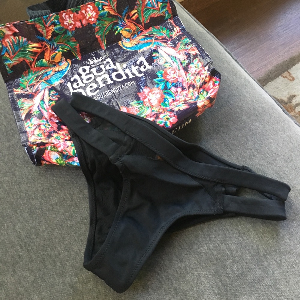 Black bikini bottom!
