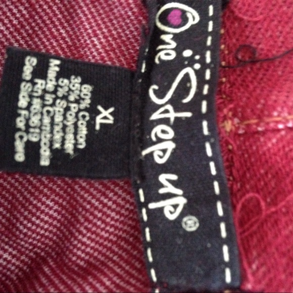 Burgundy leggings - Picture 3 of 3