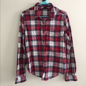 Forever 21 Plaid Button Down