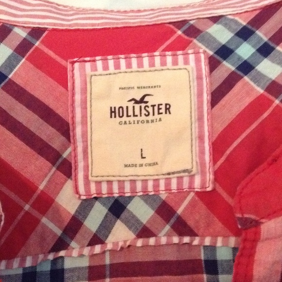 Hollister Plaid shirt - Picture 2 of 3