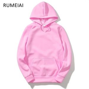 Brand New Men's streetwear hoodie *pink*