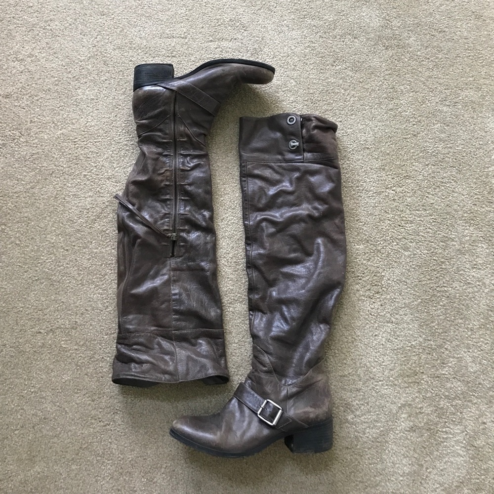 Knee high boots