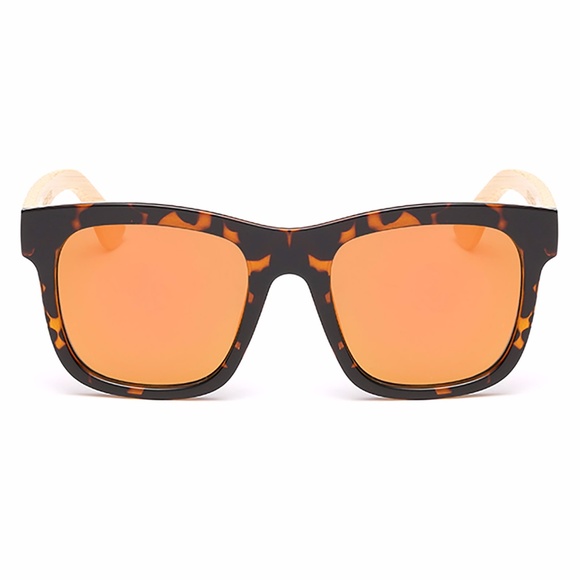 BAY SHORE - TORTOISE OVERSIZED SQUARED SUNGLASSES - Picture 3 of 3