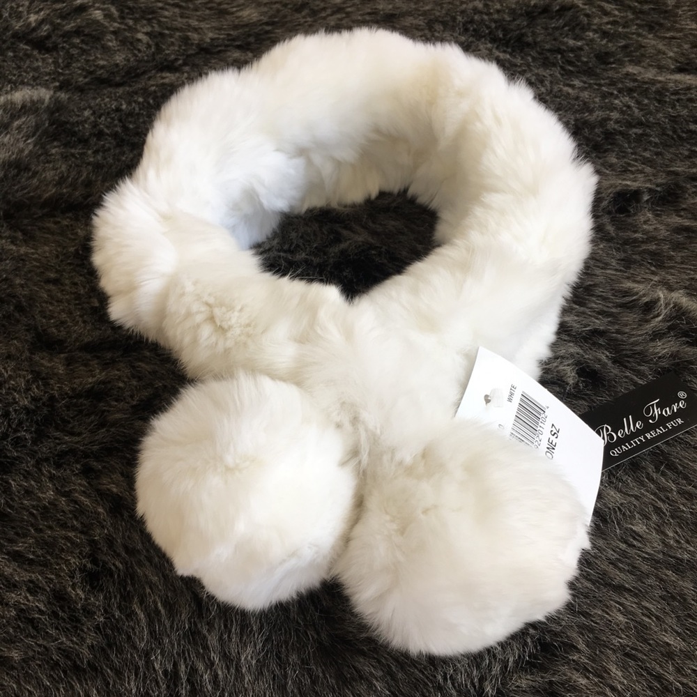 🌺SOLD🌹Belle Fare Fur Neck Warmer