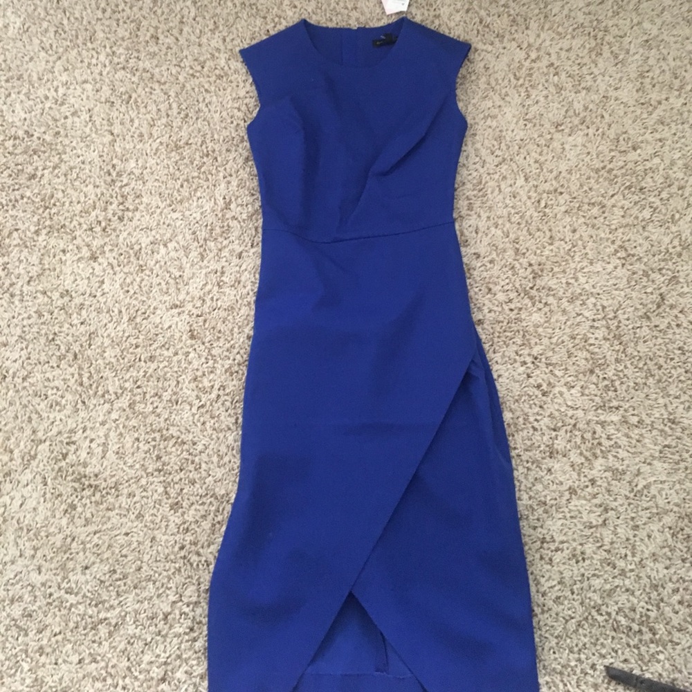 Royal Blue Banana Republic Shift Dress