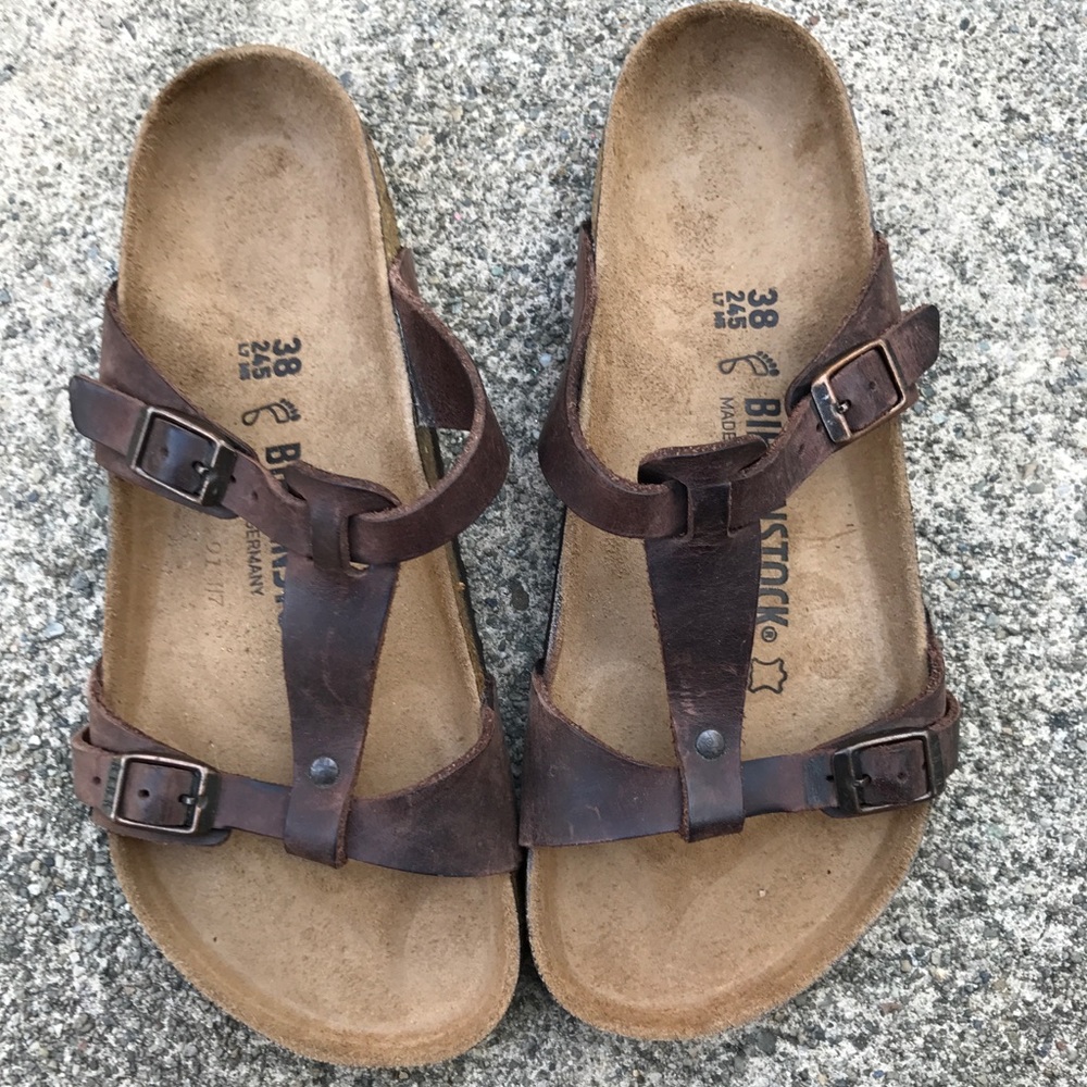 Birkenstock Larissa Habana Oiled Leather 38 Reg