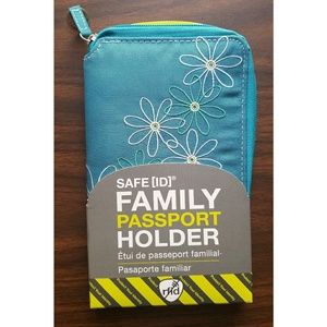 RFID blocking Brand new Family Passport Holder