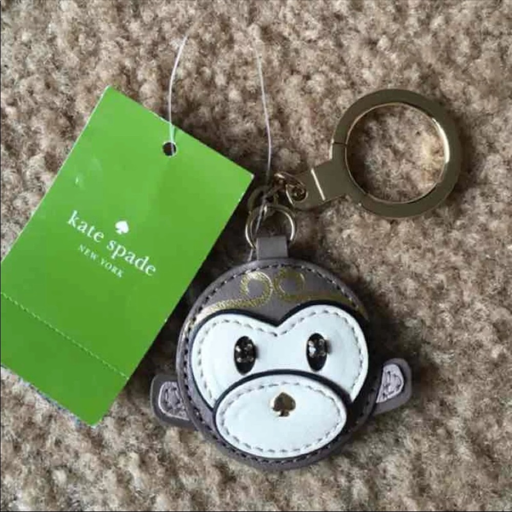 ISO kate spade monkey face keychain