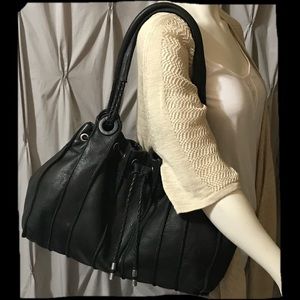 Kenneth Cole Leather Hobo Bag