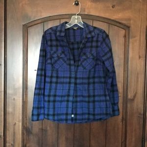 Eddie Bauer flannel, size S