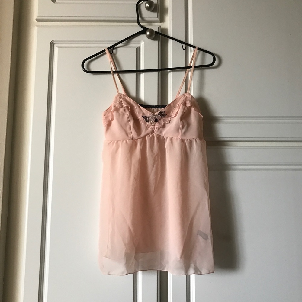 Cute sexy pink sleepwear