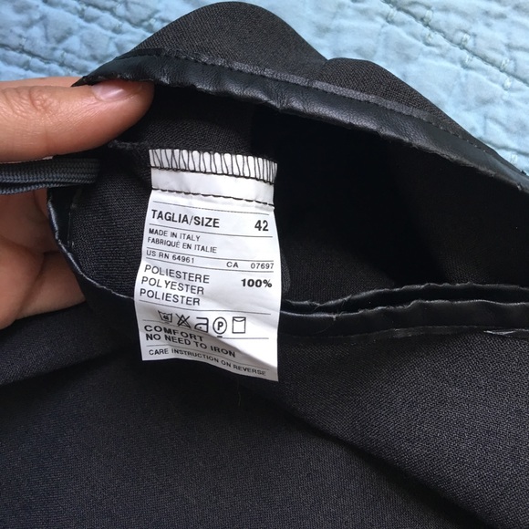 Charcoal Wrap Mini Skirt - Picture 2 of 4