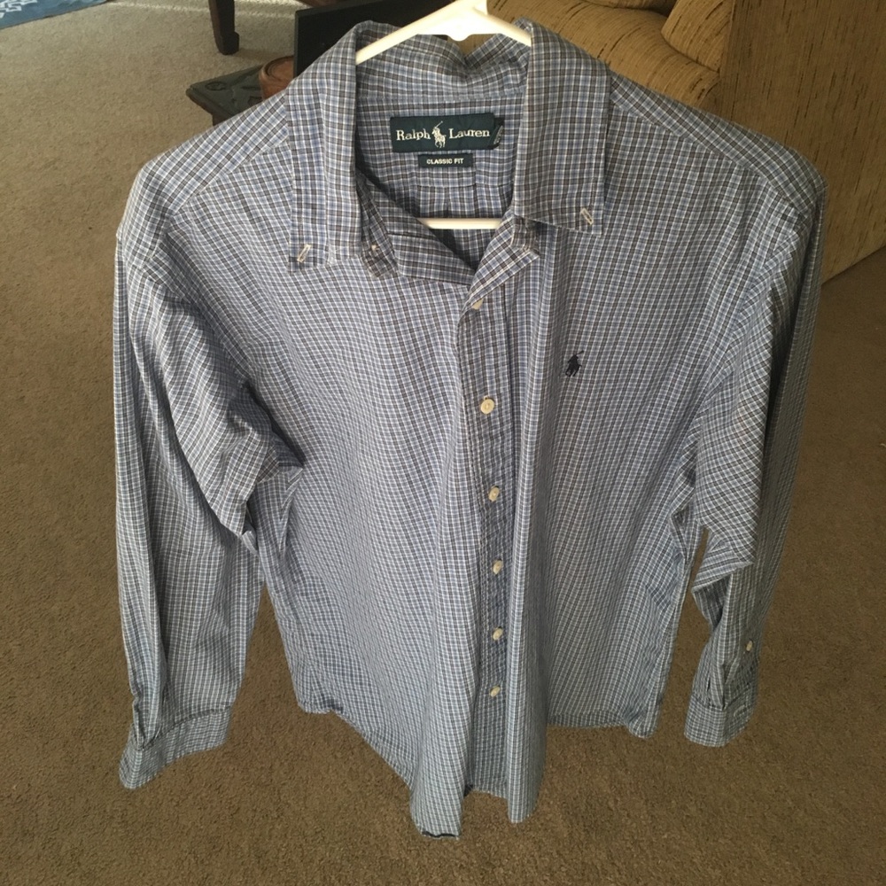 Men's Ralph Lauren button down. Never worn
