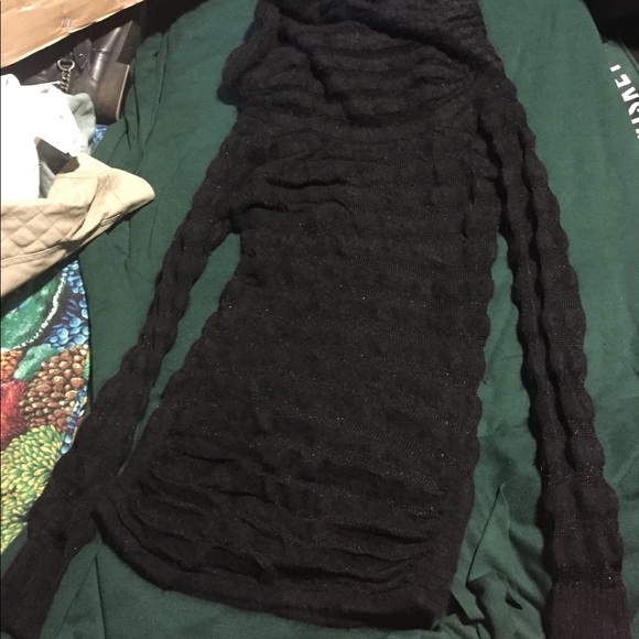 Cute Bebe striped sweater dress - Picture 6 of 8