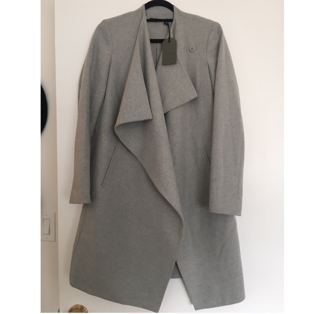 NEW - 'All Saints' Ora Coat